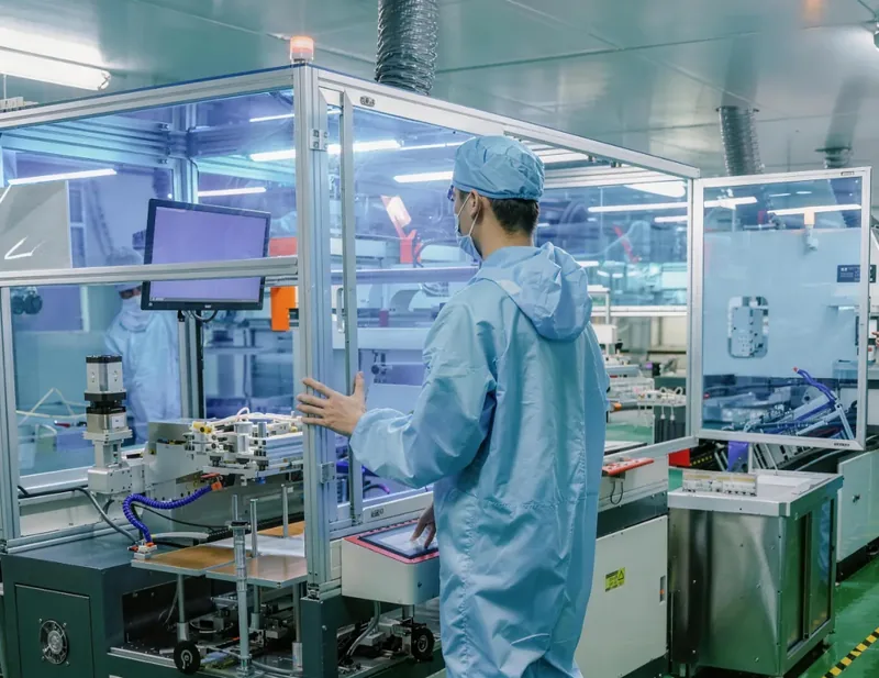 Technische Prüfung einer kundenspezifischen Bedienoberfläche vor Muster und Serienfertigung